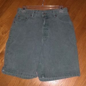 E.N.U.F Internationale Vintage Green Shorts 11/12